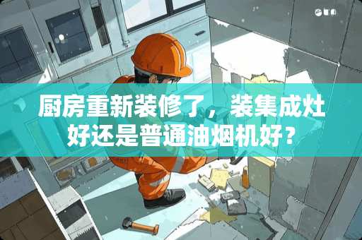 厨房重新装修了，装集成灶好还是普通油烟机好？