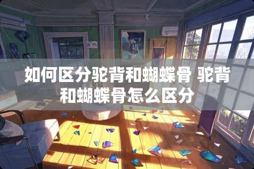 如何区分驼背和蝴蝶骨 驼背和蝴蝶骨怎么区分