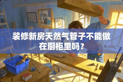 装修新房天然气管子不能做在厨柜里吗？