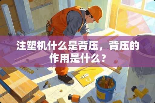 注塑机什么是背压，背压的作用是什么？