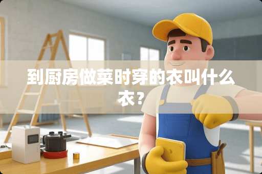 到厨房做菜时穿的衣叫什么衣？