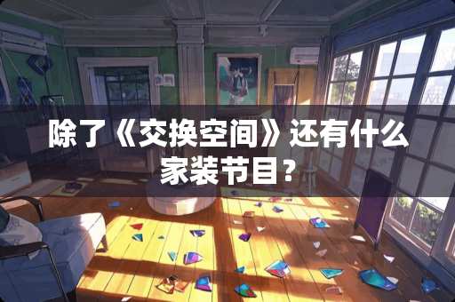 除了《交换空间》还有什么家装节目？