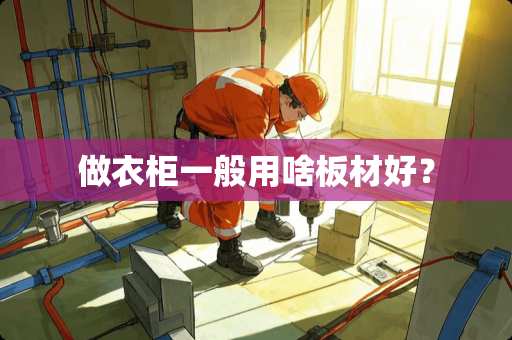 做衣柜一般用啥板材好？