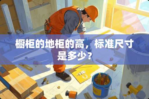 橱柜的地柜的高，标准尺寸是多少？
