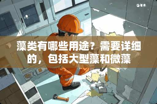 藻类有哪些用途？需要详细的，包括大型藻和微藻