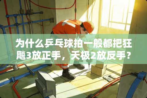 为什么乒乓球拍一般都把狂飚3放正手，天极2放反手？