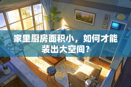 家里厨房面积小，如何才能装出大空间？