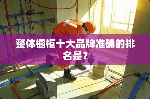 整体橱柜十大品牌准确的排名是？