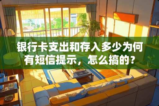 ***支出和存入多少为何有短信提示，怎么搞的？