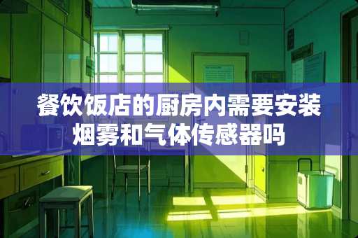 餐饮饭店的厨房内需要安装烟雾和气体传感器吗