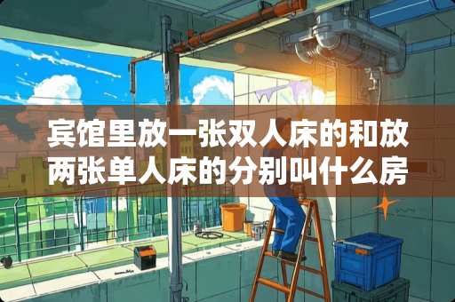 宾馆里放一张双人床的和放两张单人床的分别叫什么房间？