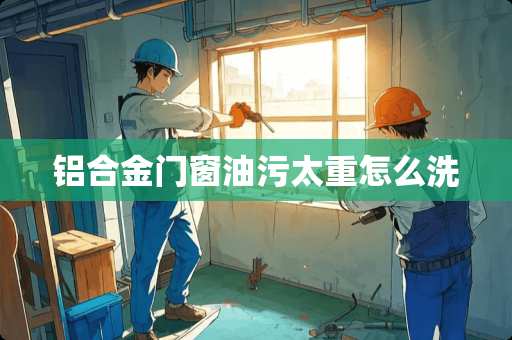 铝合金门窗油污太重怎么洗