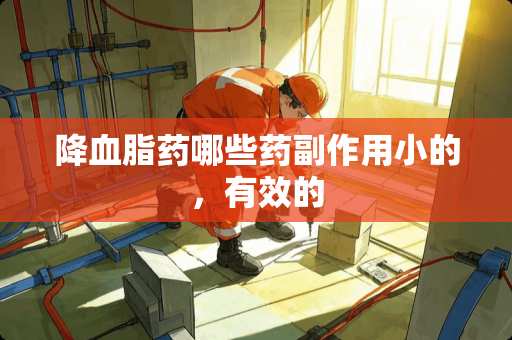 降血脂药哪些药副作用小的，有效的