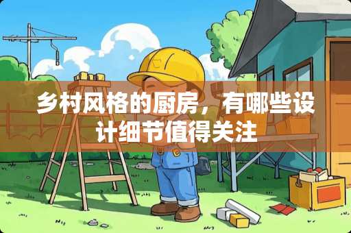 乡村风格的厨房，有哪些设计细节值得关注