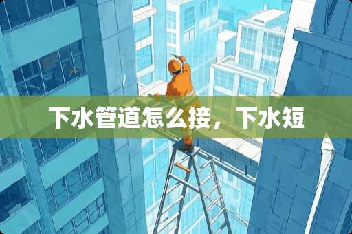 下水管道怎么接，下水短