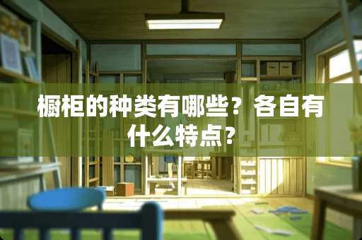 橱柜的种类有哪些？各自有什么特点？