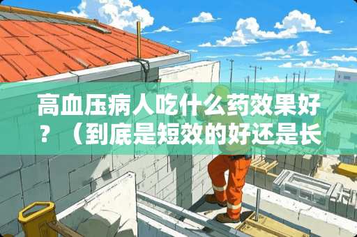 高血压病人吃什么药效果好？（到底是短效的好还是长效的好？