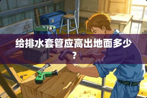 给排水套管应高出地面多少？