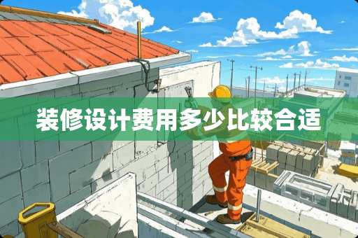 装修设计费用多少比较合适