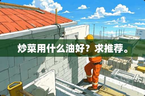 炒菜用什么油好？求推荐。