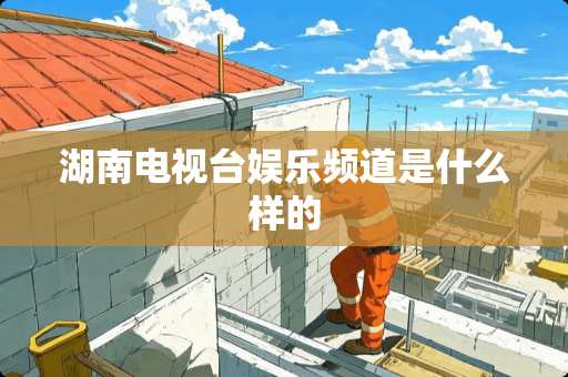 湖南电视台娱乐频道是什么样的