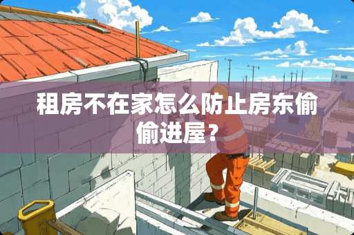 租房不在家怎么防止房东偷偷进屋？