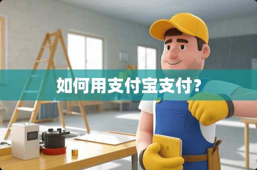 如何用支付宝支付？