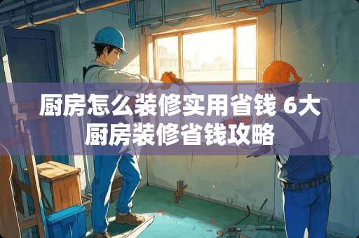 厨房怎么装修实用省钱 6大厨房装修省钱攻略