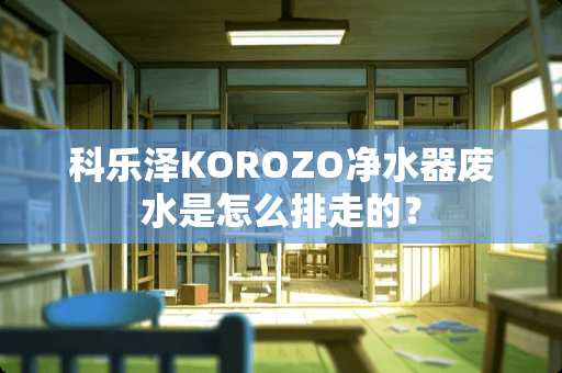 科乐泽KOROZO***废水是怎么排走的？