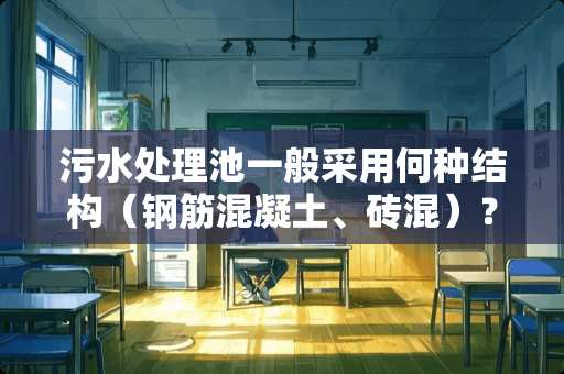 污水处理池一般采用何种结构（钢筋混凝土、砖混）？