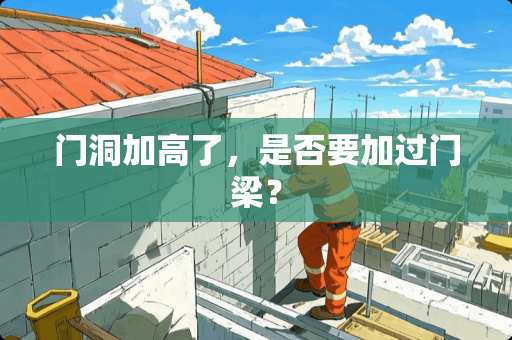 门洞加高了，是否要加过门梁？