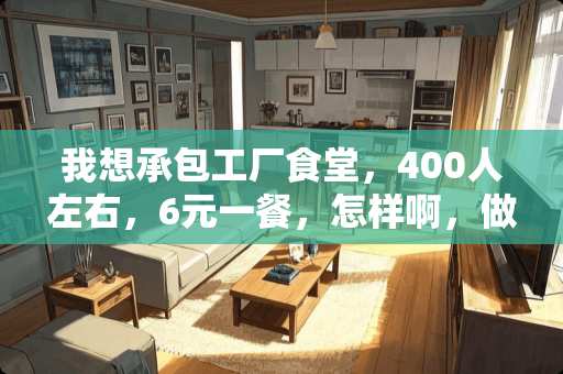 我想承包工厂食堂，400人左右，6元一餐，怎样啊，做得了吗？