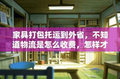 家具打包托运到外省，不知道物流是怎么收费，怎样才划算？