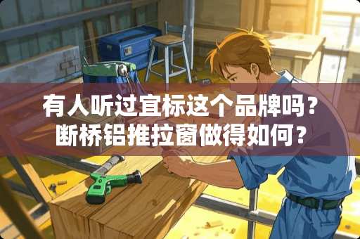 有人听过宜标这个品牌吗？断桥铝推拉窗做得如何？