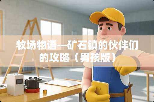 牧场物语—矿石镇的伙伴们的攻略（男孩版）