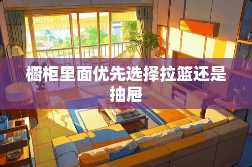 橱柜里面优先选择拉篮还是抽屉