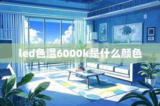 led色温6000k是什么颜色