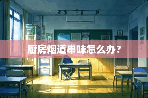 厨房烟道串味怎么办？