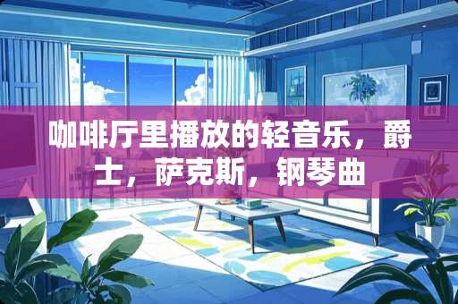 咖啡厅里播放的轻音乐，爵士，萨克斯，钢琴曲
