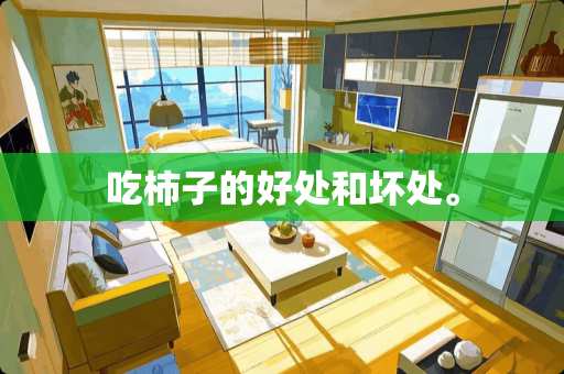 吃柿子的好处和坏处。