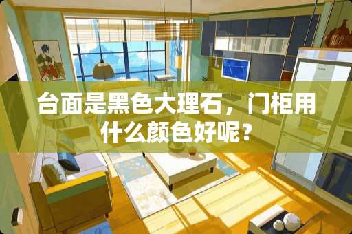 台面是黑色大理石，门柜用什么颜色好呢？