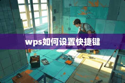 wps如何设置快捷键