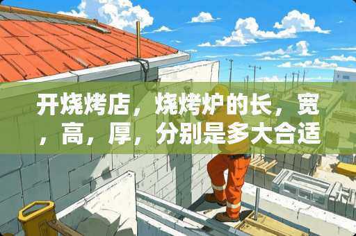 开烧烤店，烧烤炉的长，宽，高，厚，分别是多大合适？
