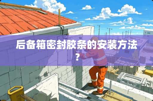 后备箱密封胶条的安装方法？