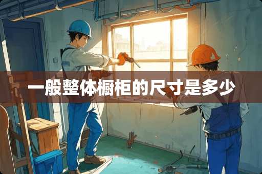 一般整体橱柜的尺寸是多少