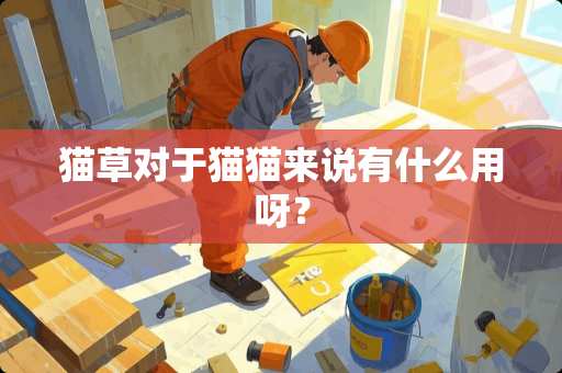 猫草对于猫猫来说有什么用呀？