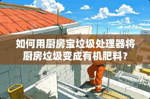 如何用厨房宝垃圾处理器将厨房垃圾变成有机肥料？