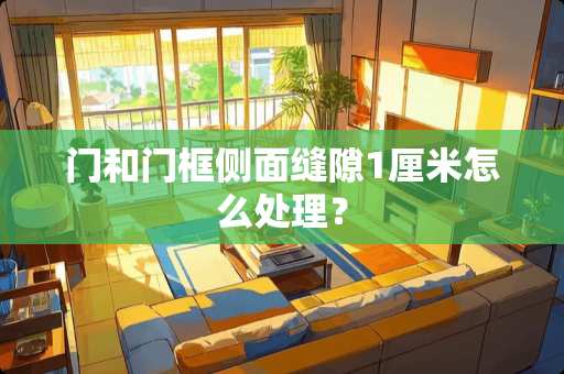 门和门框侧面缝隙1厘米怎么处理? 门和门框侧面缝隙1厘米怎么处理?
