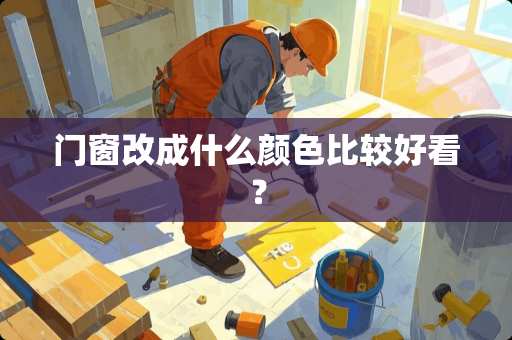 门窗改成什么颜色比较好看？