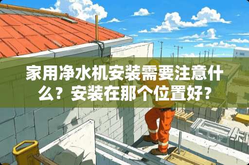 家用净水机安装需要注意什么？安装在那个位置好？